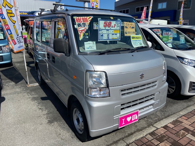 お買い得な軽の箱バン 入庫しました 近藤モータース 山梨県甲府市の中古車販売店