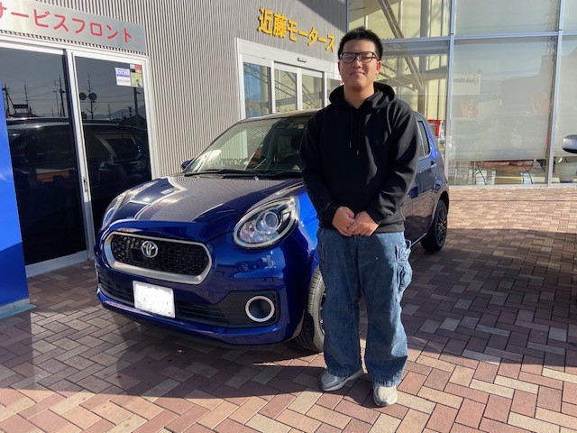 ☆パッソをご購入いただきましたY様☆