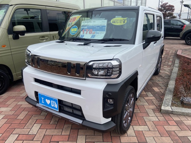 タフト未使用車入庫しました!!